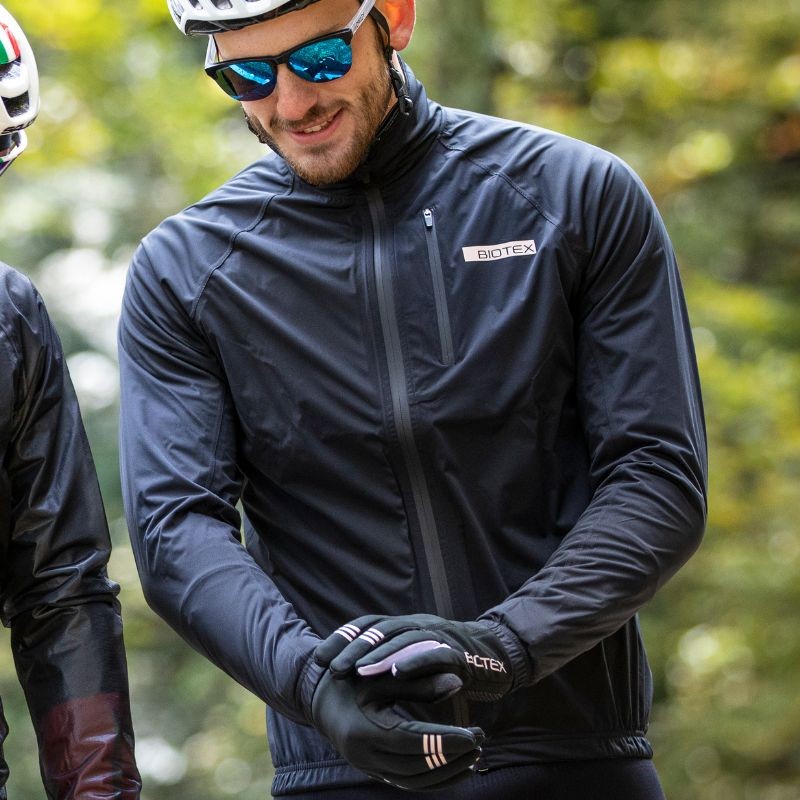 Mantellina Biotex Block Rain - Nero - B
