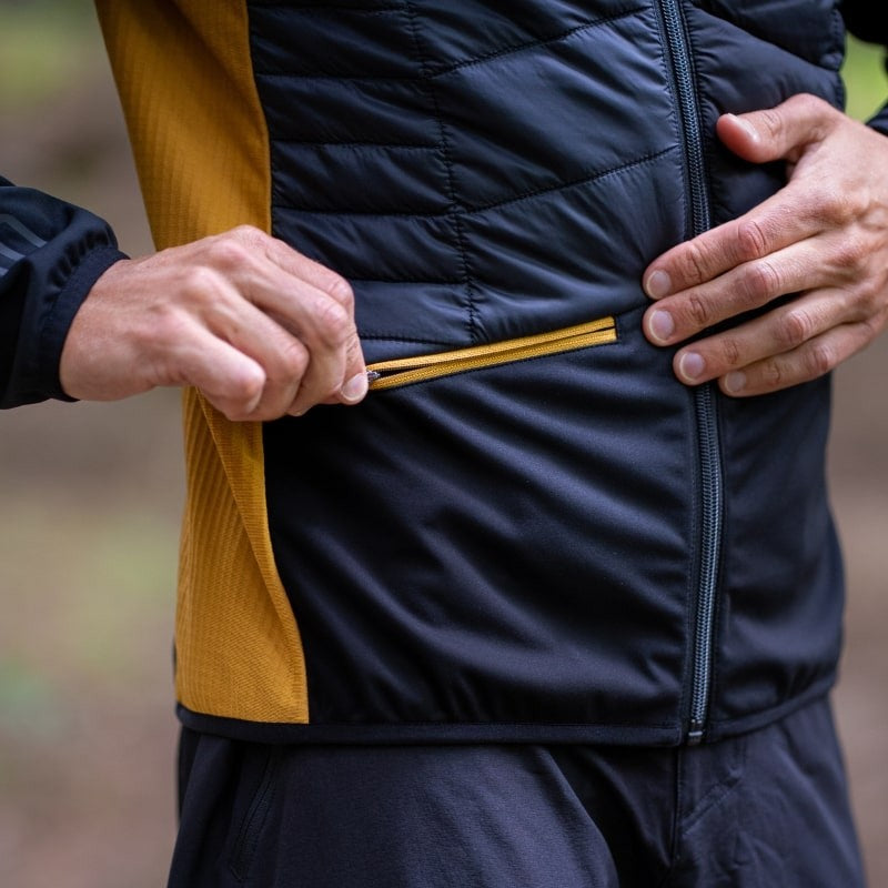 Giacca Biotex 2 in 1 - Nero giallo - M