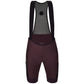 Cuissard à bretelles femme Santini Gravier - Bordeaux