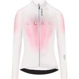 Jersey women’s long-sleeve Q36.5 Gregarius Hybrid Light QLAB - White pink
