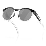 Occhiali Oakley HSTN - Matte black prizm black polarized - F