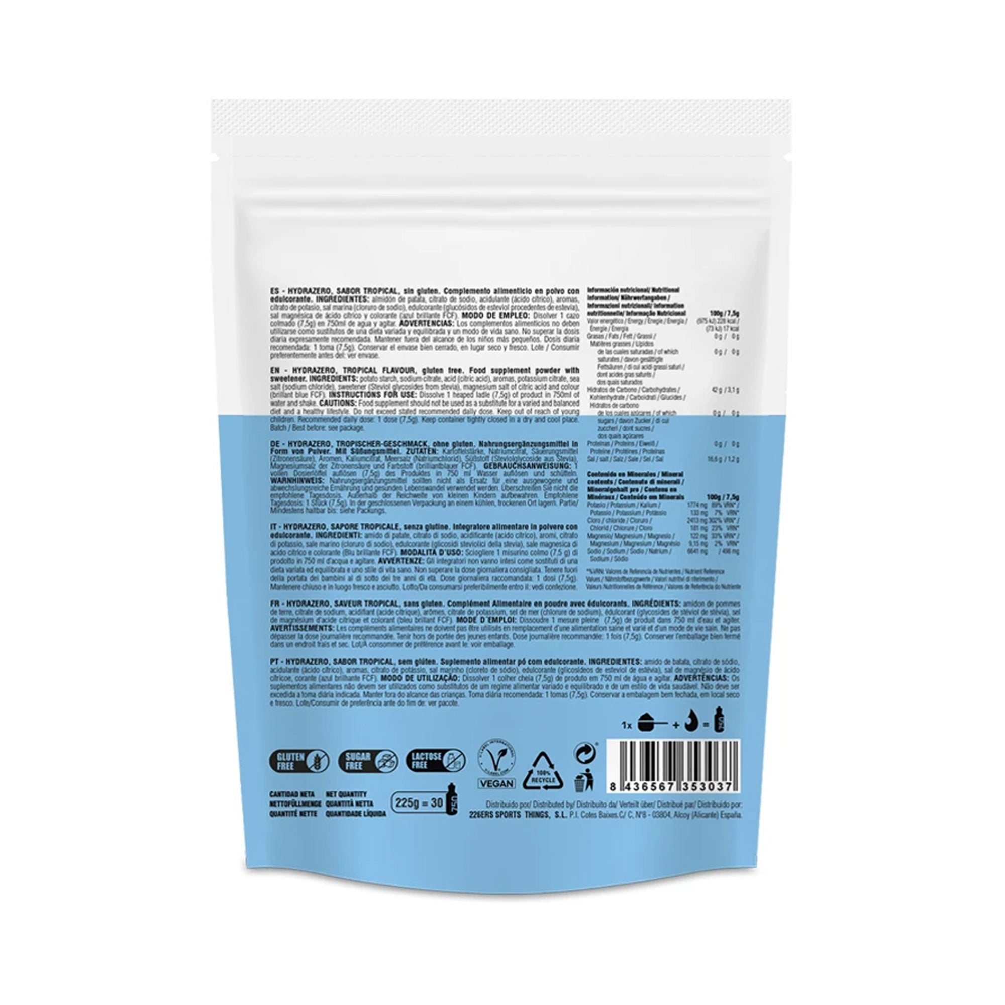 226ERS HYDRAZERO 225g - Tropical - D
