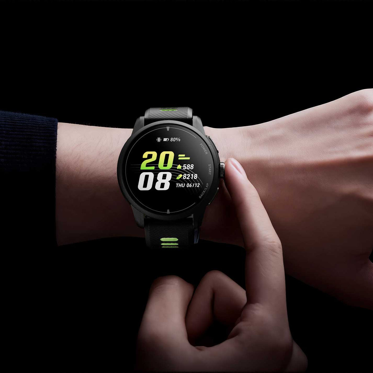 iGPSPORT VeRun GPS - Noir