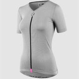Maglia intima donna Assos 1/3 SS Skin Layer P1 - Grigio - F