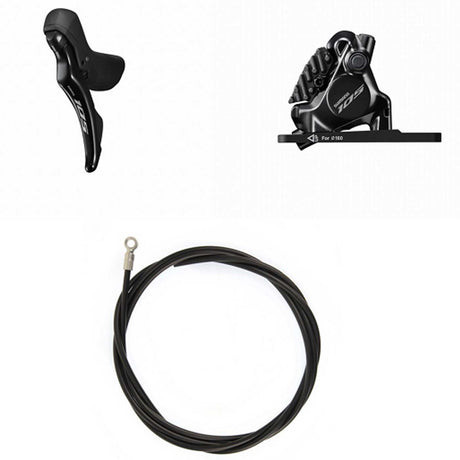 Kit freno a disco idraulico SHIMANO 105  BRR7170KT + STR7120ST - Anteriore - M