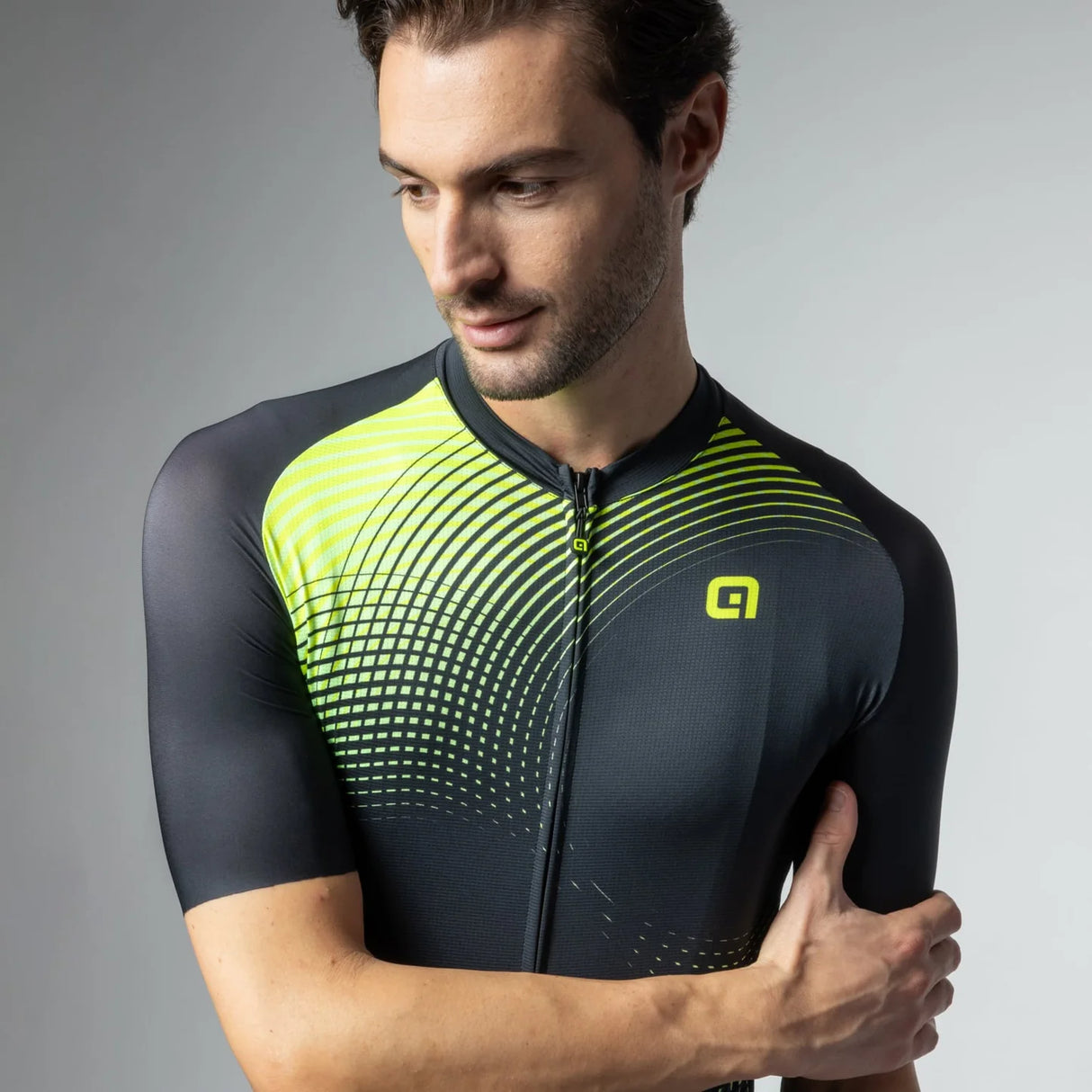 Maglia Ale Pragma Optical - Giallo fluo - I