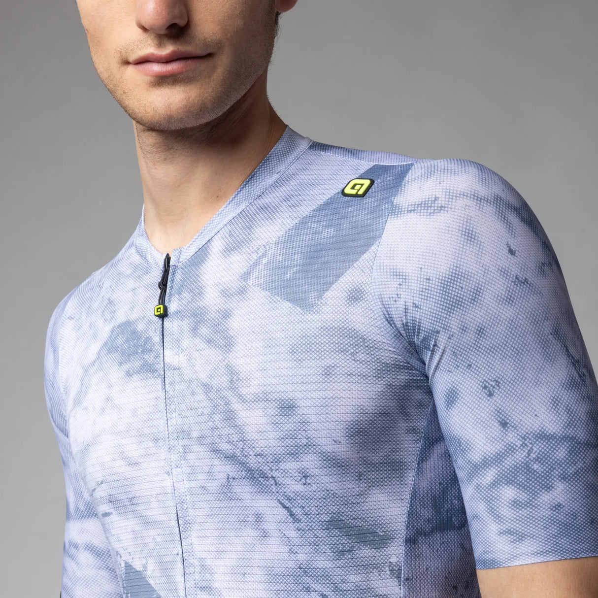 Maglia Ale PR-E Marble - Azzurro - L
