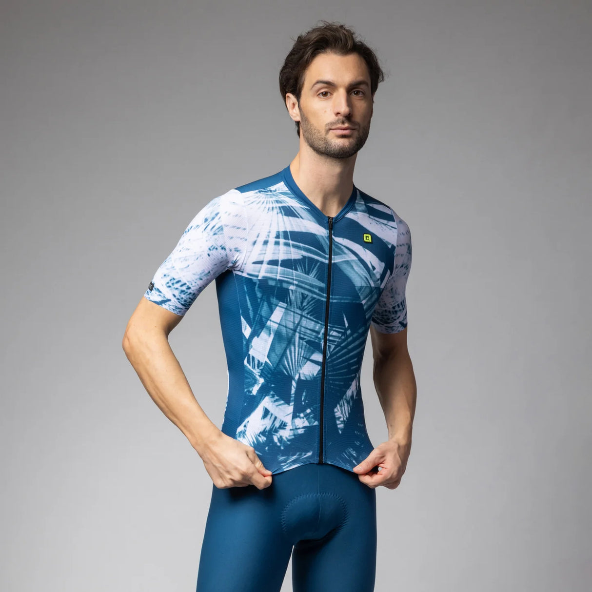 Maglia Ale PR-E Palm - Blu - A