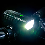 Luce anteriore Lezyne Mega drive 2400+ - Nero - Q