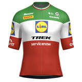 Trikot Santini Lidl Trek Italienischer Meister 2026 - Jonathan Milan