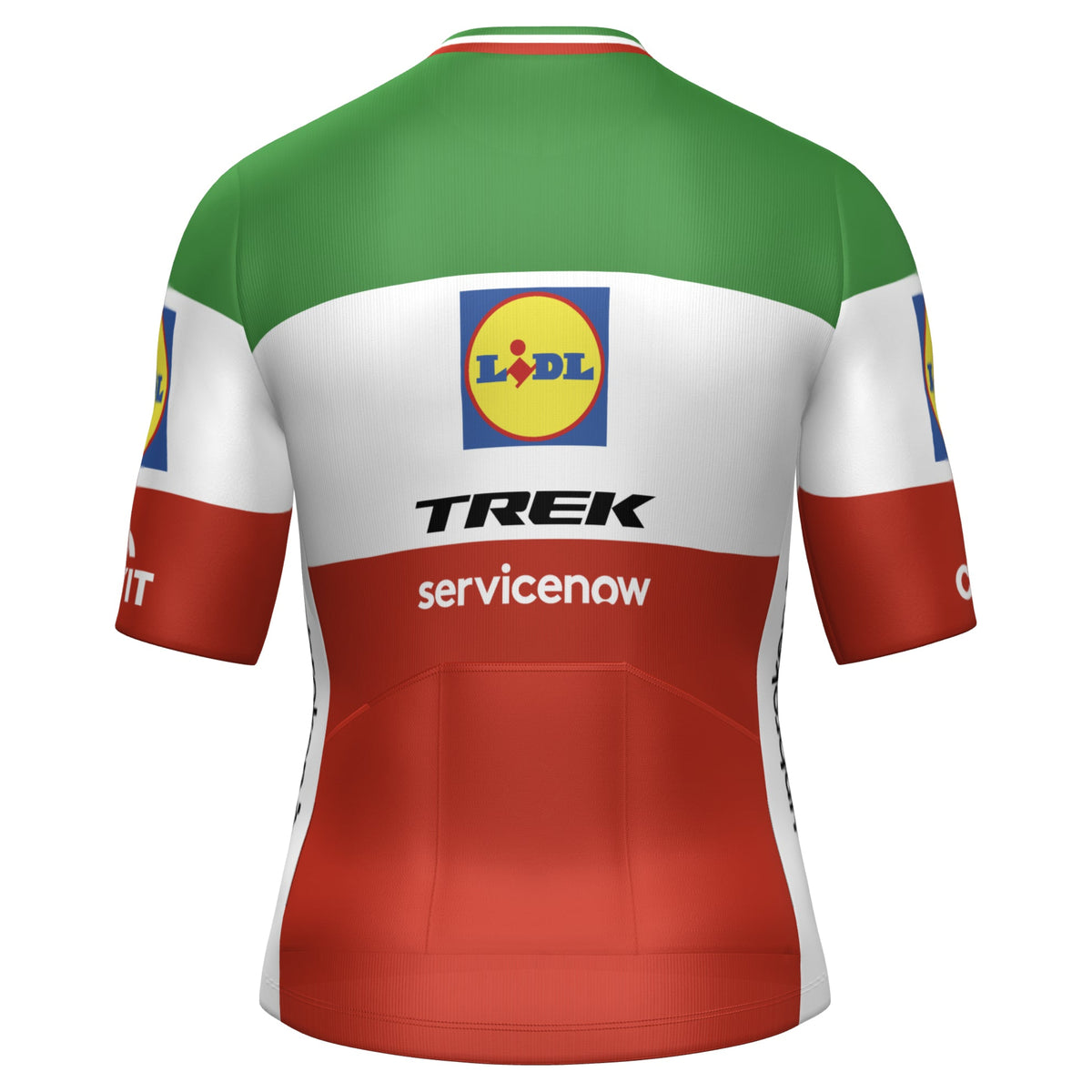 Trikot Santini Lidl Trek Italienischer Meister 2026 - Jonathan Milan