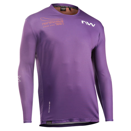 Maglia maniche lunghe Northwave Edge 2 - Viola - D