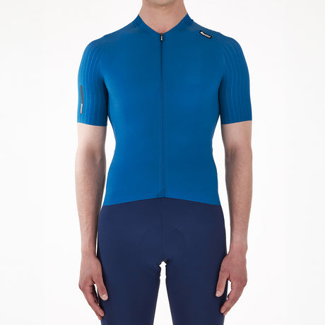 Maglia Santini Redux Speed - Blu - L