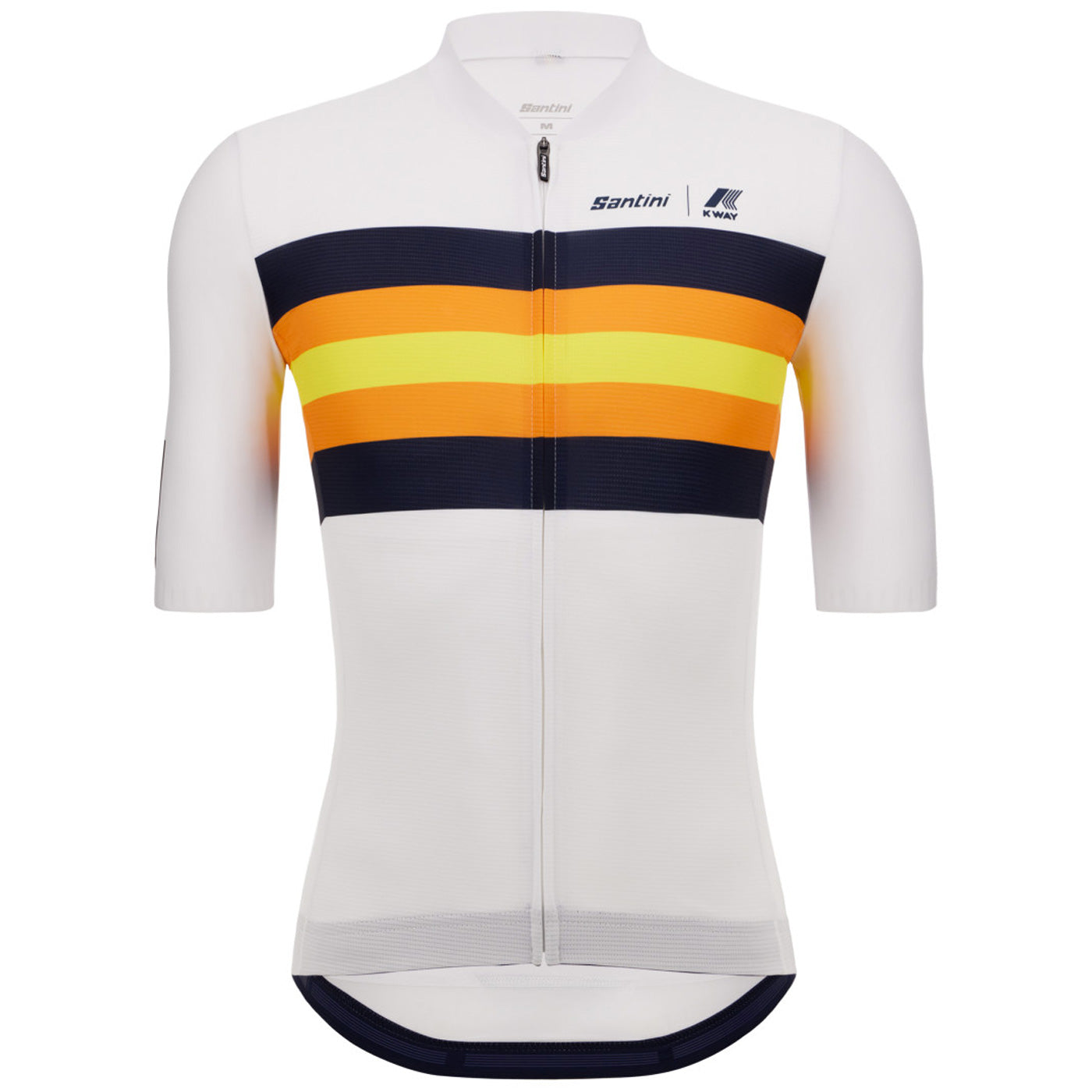 Maglia Le Vrai Santini x K-WAY - Bianco - Q