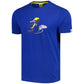 T-Shirt Tour de France Cyclist Graphic 2024 - Blu