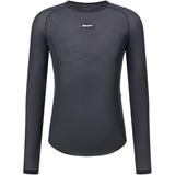 Langarm-Unterhemd Santini Dry - Schwarz