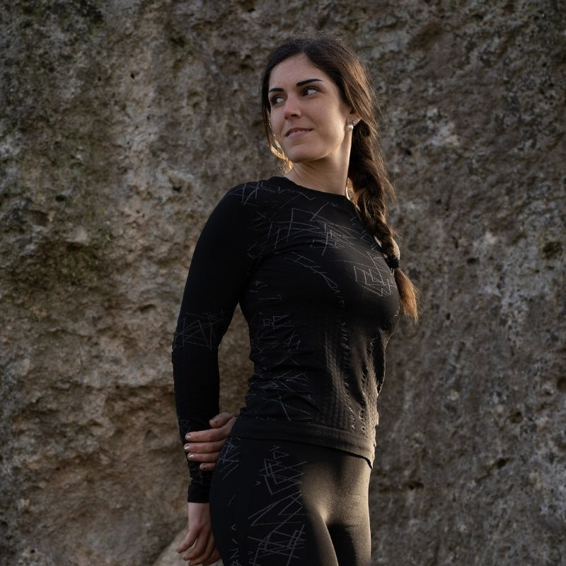 Maglia Intima maniche lunghe donna Biotex SHE - Nero - I