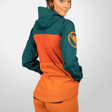 Giacca donna Endura SingleTrack 2 - Arancio - A