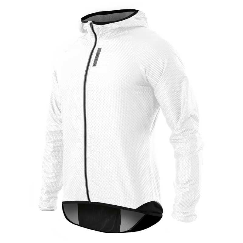 Mantellina Biotex 3D Wind Hood - Bianco - C