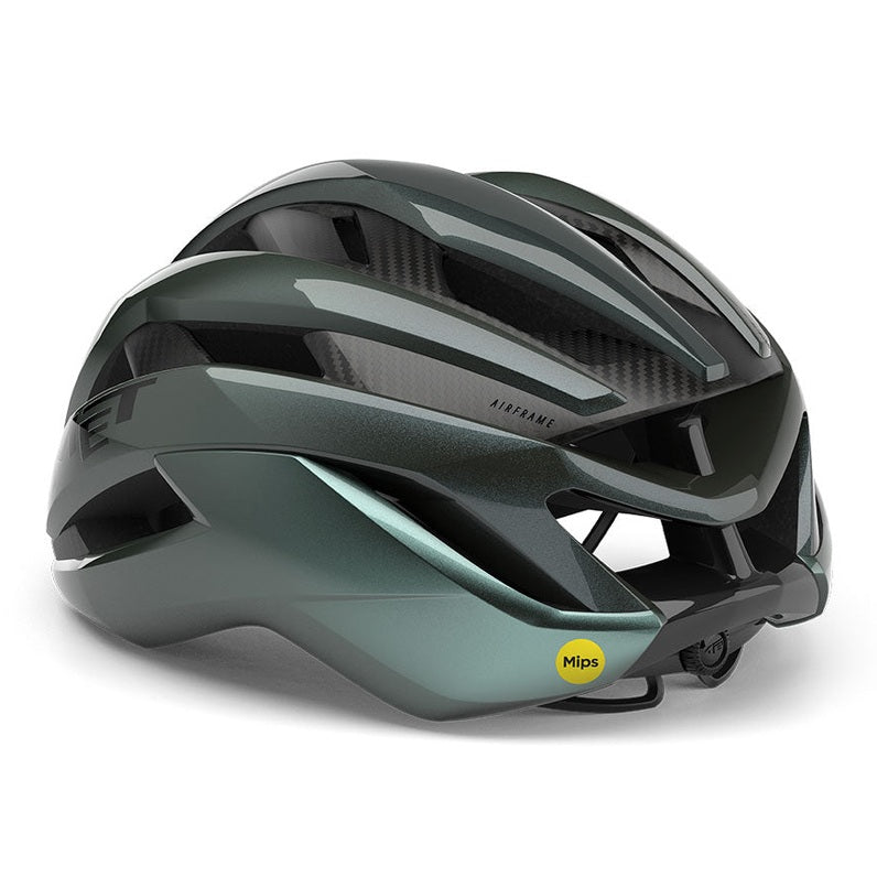 Met Trenta 3K Carbon Mips helmet - Gloss green