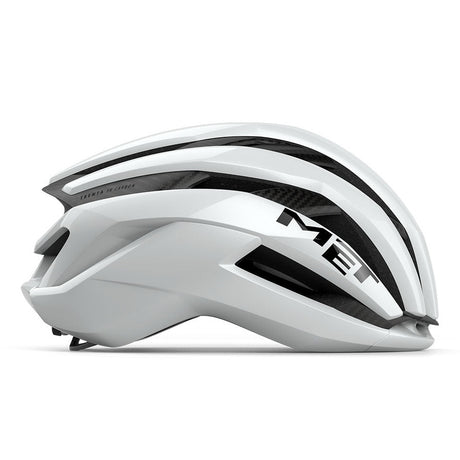 Casco Met Trenta 3K Carbon Mips - Bianco lucido