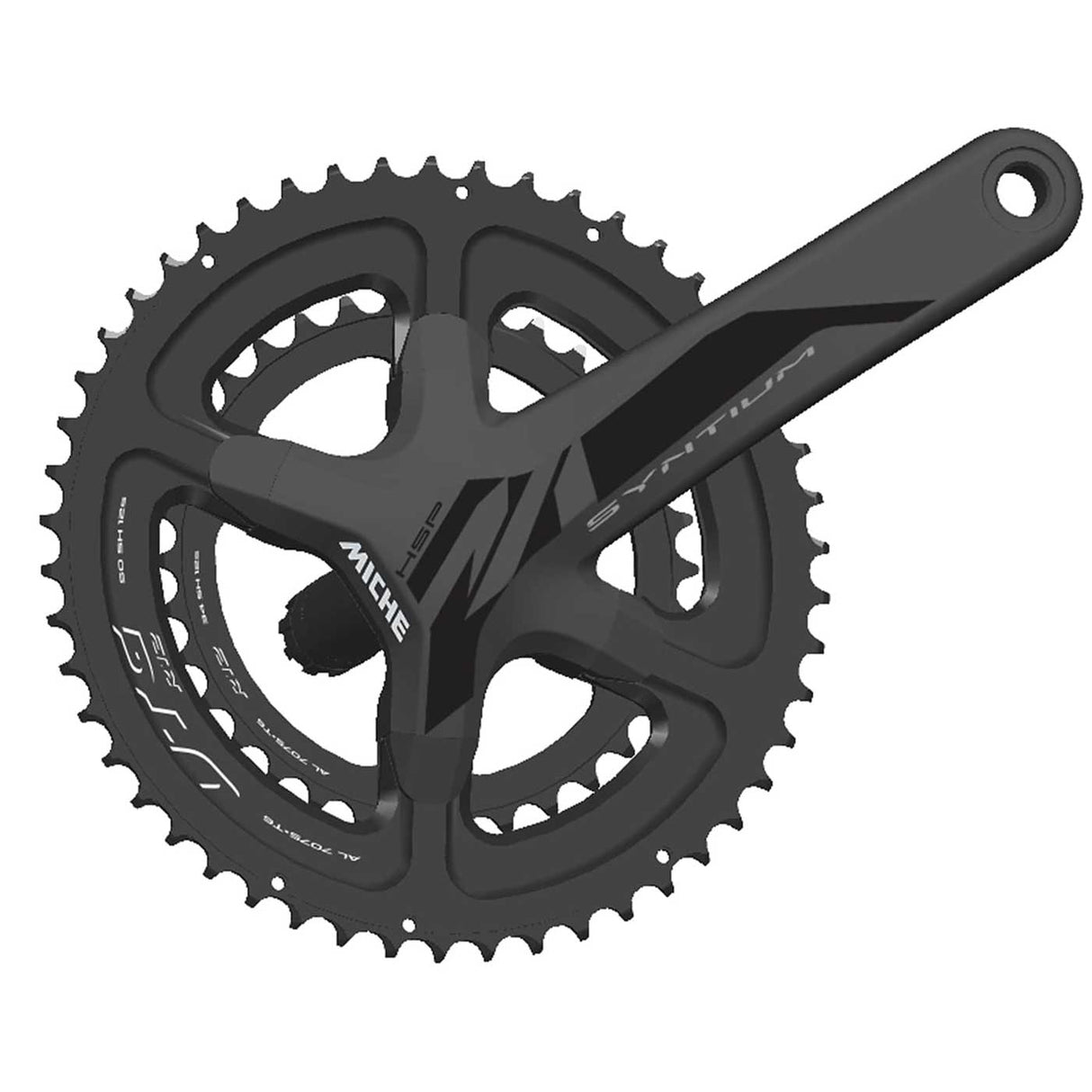 Guarnitura Miche Syntium R12 HSP Evo Max - 50/34 - G
