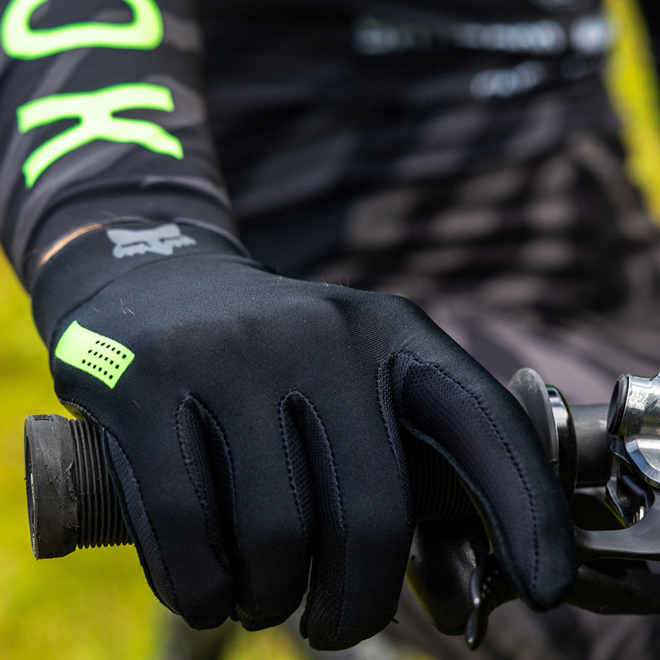 Guanti Fox Flexair 50th Anniversary - Nero verde - G