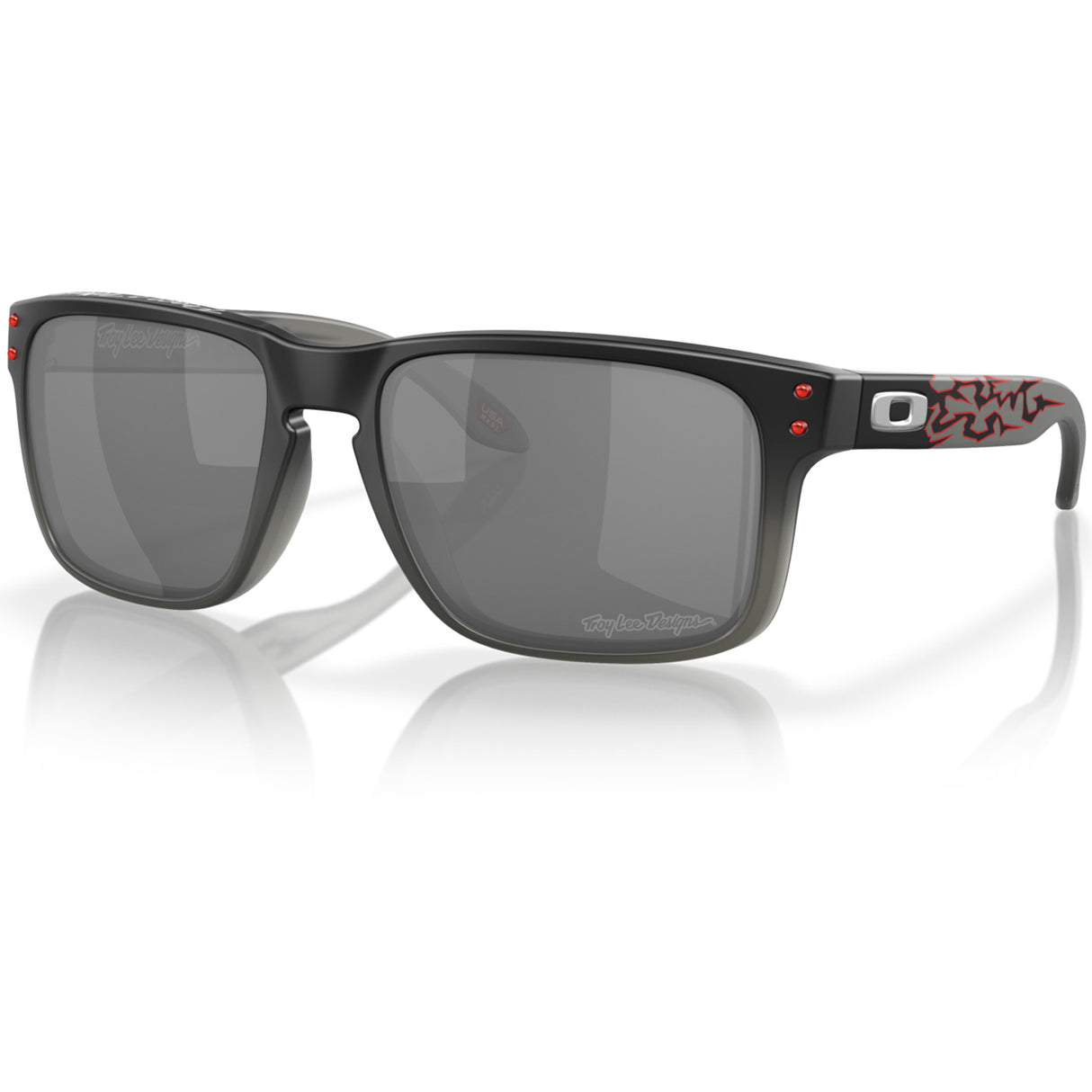 Occhiali Oakley Holbrook Troy Lee Design - Black Fade Prizm Black - F