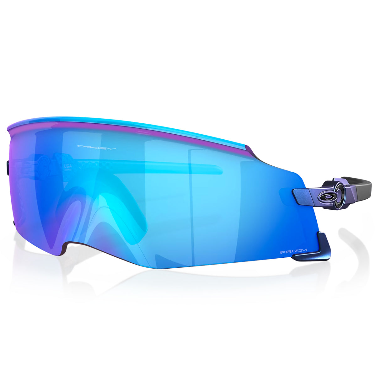 Occhiali Oakley Kato Solstice Collection - Cyan Blue colorshift prizm sapphire - P