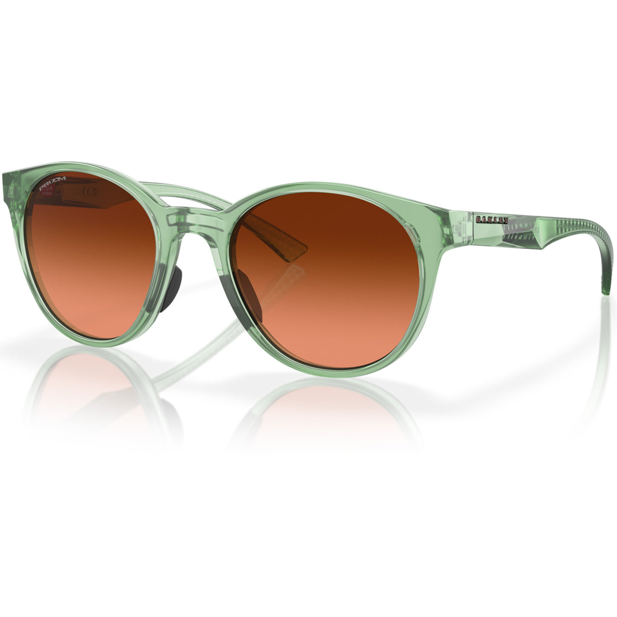 Occhiali Oakley Spindrift - Trans Jade Prizm Brown Gradient - M