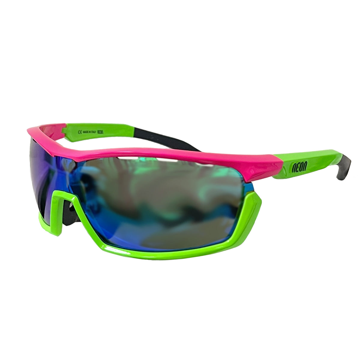 Occhiali Neon Focus - Rosa verde - C