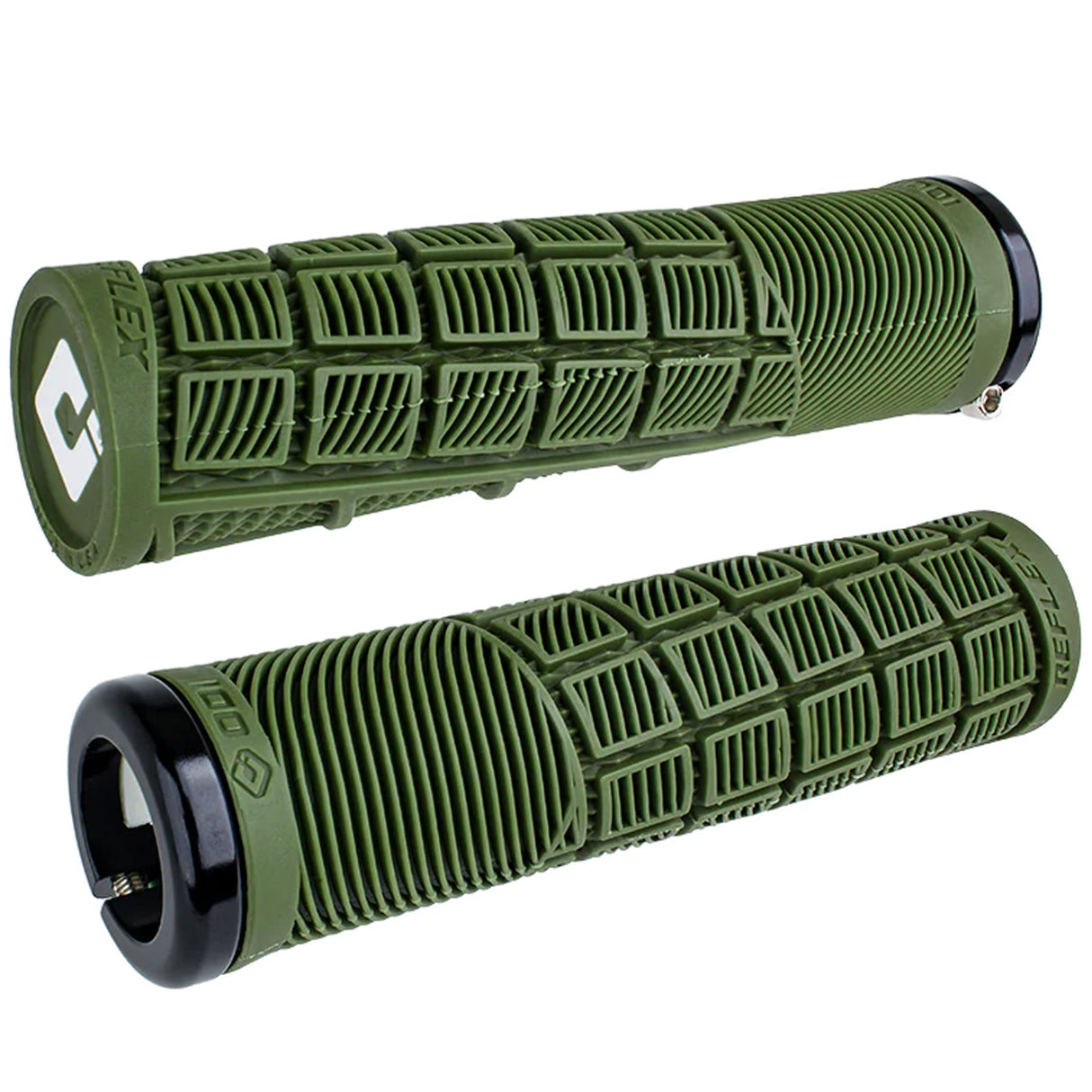 Manopole Odi Reflex V2.1 Lock-On - Verde - N