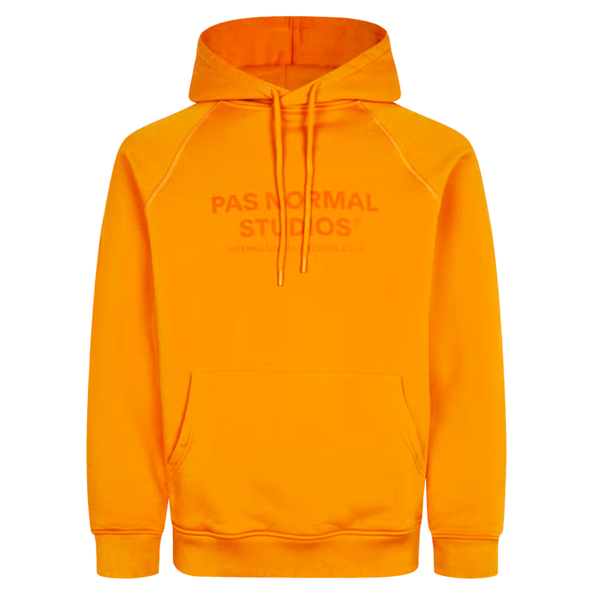 Felpa con cappuccio Pas Normal Studios Logo - Arancio - L