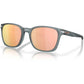 Oakley Ojector sunglasses - Matte Crystal Black Prizm Rose Polarized