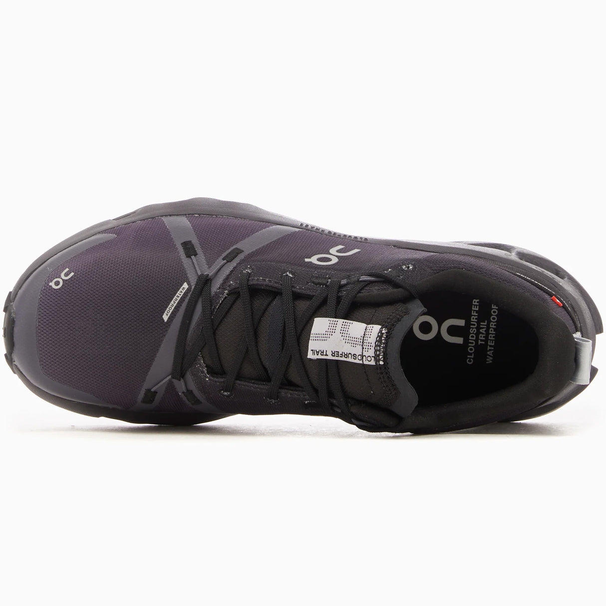 Scarpe On Cloudsurfer Trail Waterproof - Nero - D