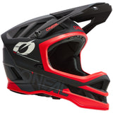 Casco O'neal Blade Polyacrylite Haze - Nero rosso - N
