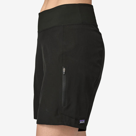 Pantaloncini donna Patagonia Tyrolean Bike - Nero - A