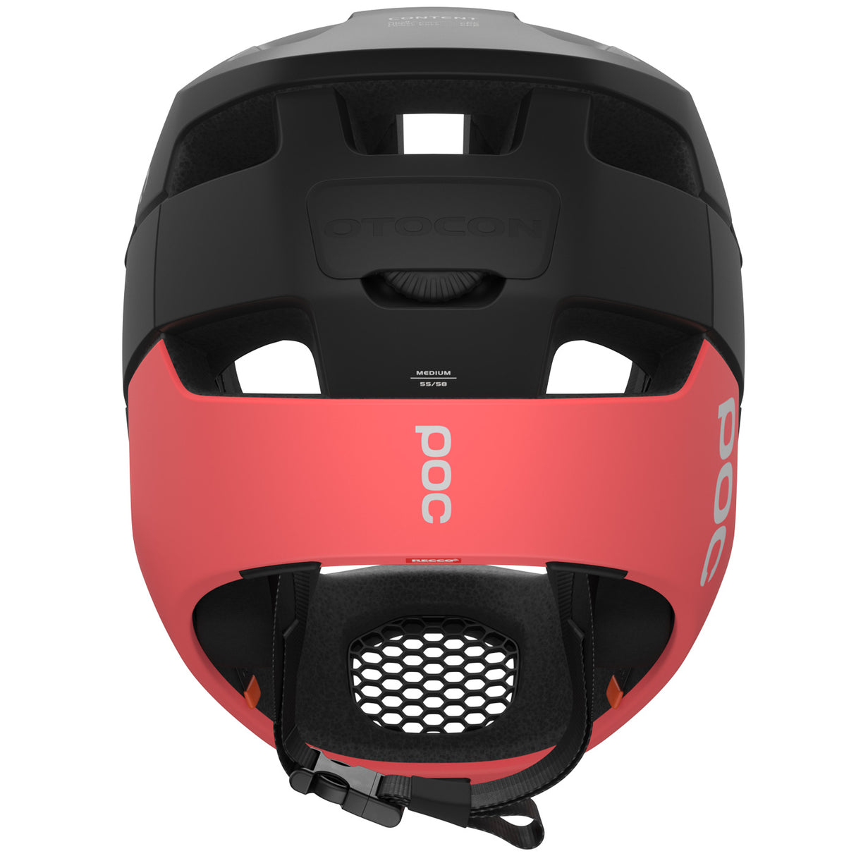 Casco Poc Otocon - Nero rosso - L