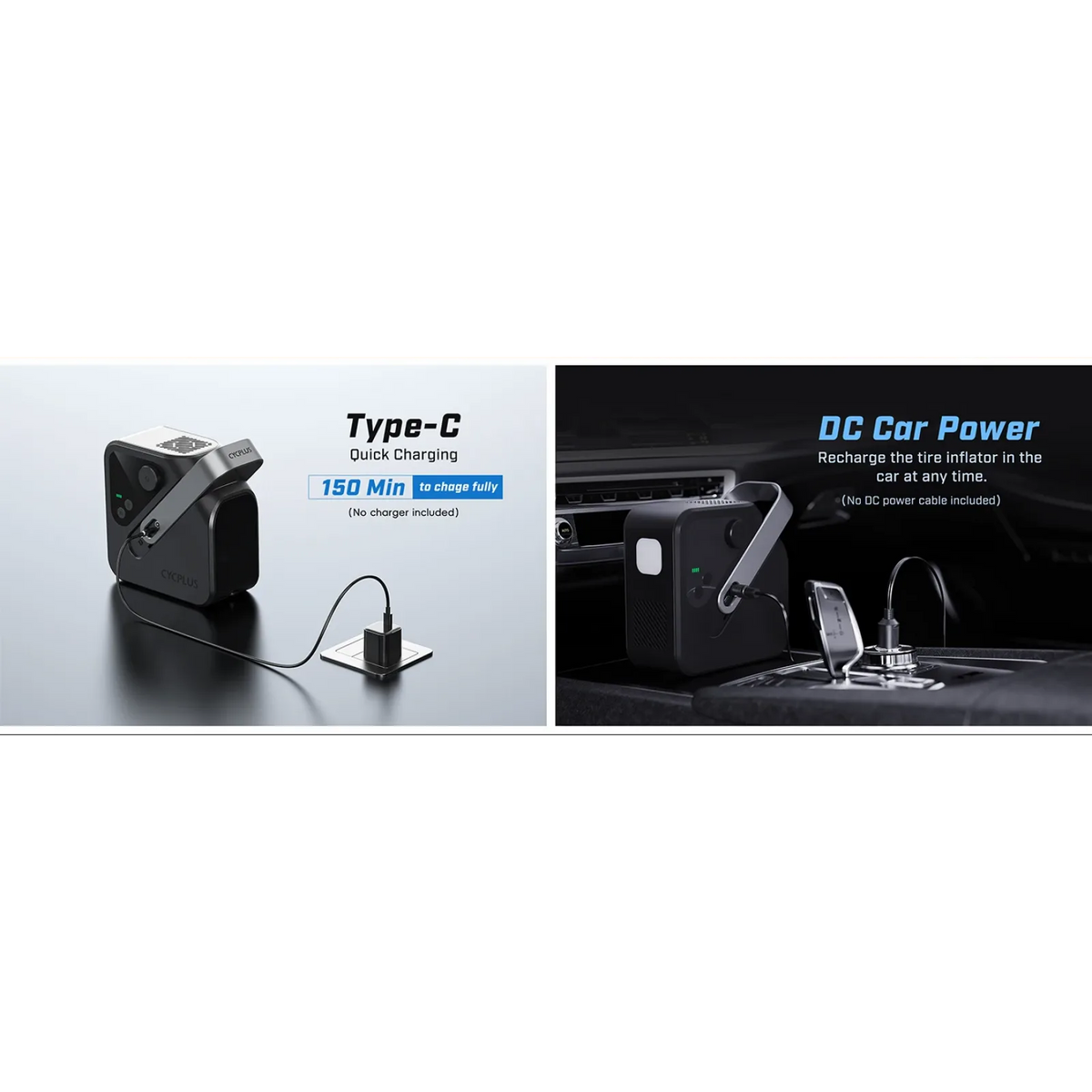 Pompa elettrica portatile Cycplus AL7 Cycplus 12