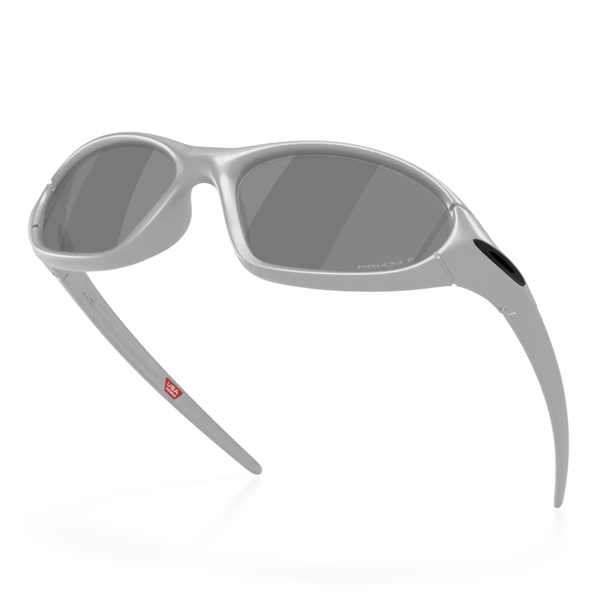 Oakley Portal Jacket Sonnenbrille - X Silver Prizm Black Polarized