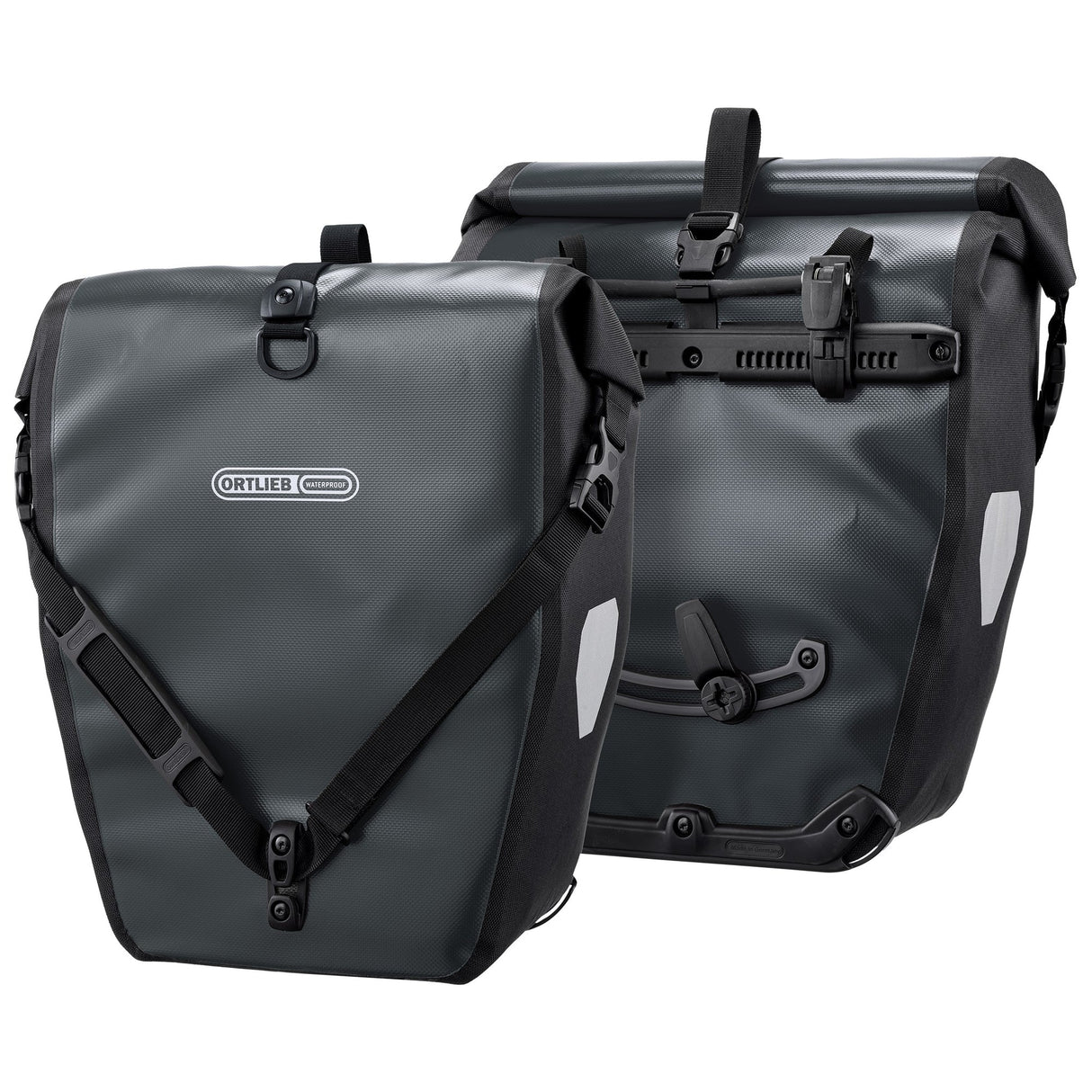 Coppia borse posteriori Ortlieb Back-Roller - Grigio - F