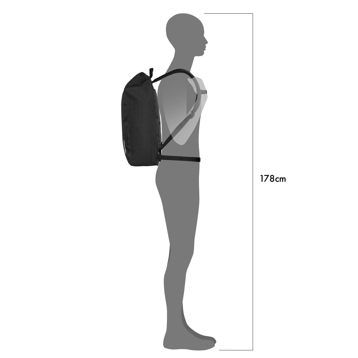Zaino Ortlieb Velocity High-Vis 23L - Nero - A