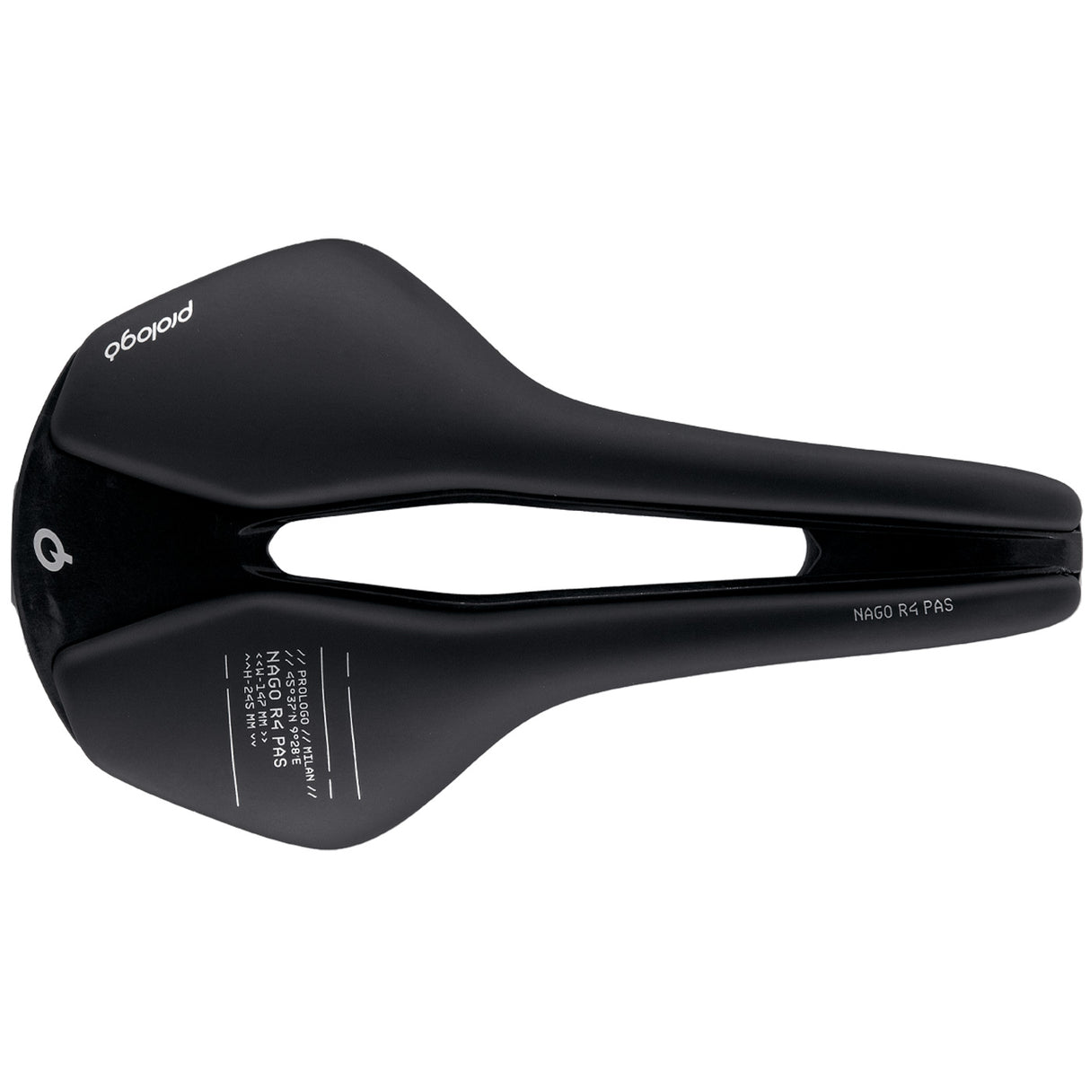 Sella Prologo Nago R4 Pas 147 Tirox - Nero - N
