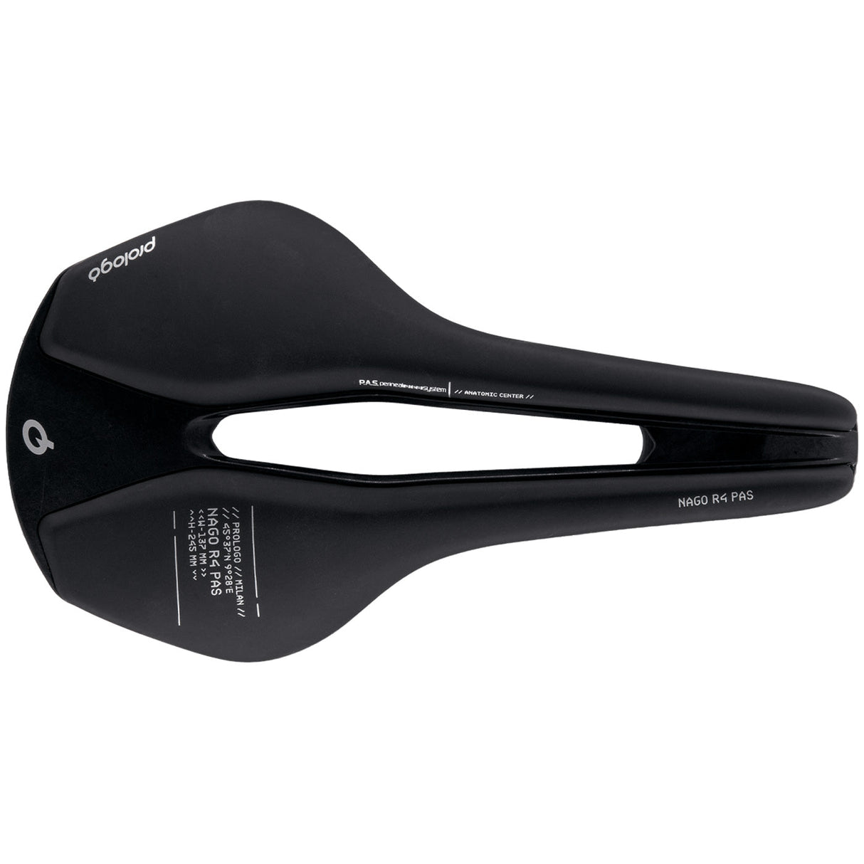 Sella Prologo Nago R4 Pas Nack - Nero - C
