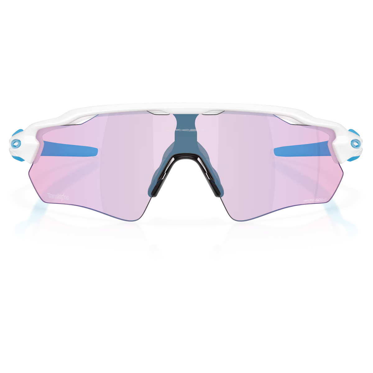 Lunettes Oakley Radar EV Path - Matte White Prizm Transitions Cobalt