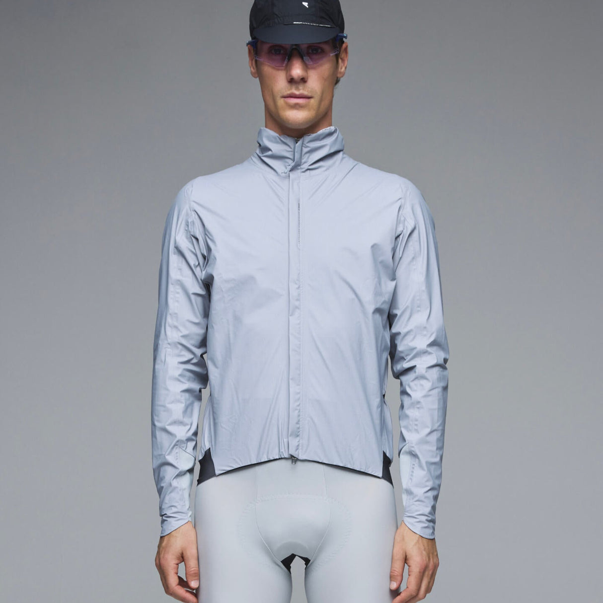 Mantellina Q36.5 Rain Shell Protection - Grigio Chiaro