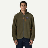 Patagonia Retro Pile Fleece Jacke - Dunkelgrün