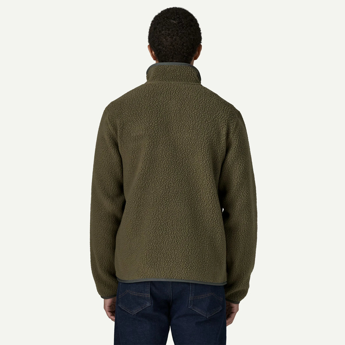 Patagonia Retro Pile Fleece Jacke - Dunkelgrün