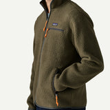 Patagonia Retro Pile Fleece Jacke - Dunkelgrün