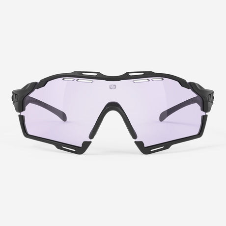 Occhiali Rudy Cutline - Black Matte ImpactX2 Laser Purple - L
